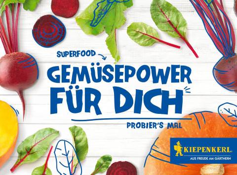 KIEPENKERL® Superfood Startersaatgut Kürbisse & Mangold & Rote Beete - Gemüsesamen