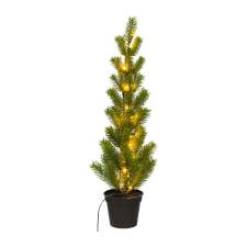 CREATIV home Tannenbaum mit 20 LED 66 cm mit Stromanschluss - Kunststoff