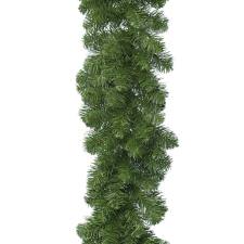 Weihnachtsdeko Tannengirlande Grün Ø 25 cm & 2,7 Meter Länge - Kunstpflanzen