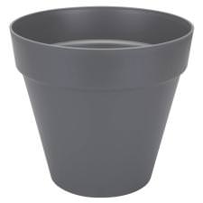 elho® Loft Pflanzkübel Urban 60 Anthrazit mit Rollen rund Ø 58 cm